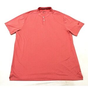 Nike Blade Collar Dri-FIT Vapor Golf Polo XL Red Stretch Wicking CT1941